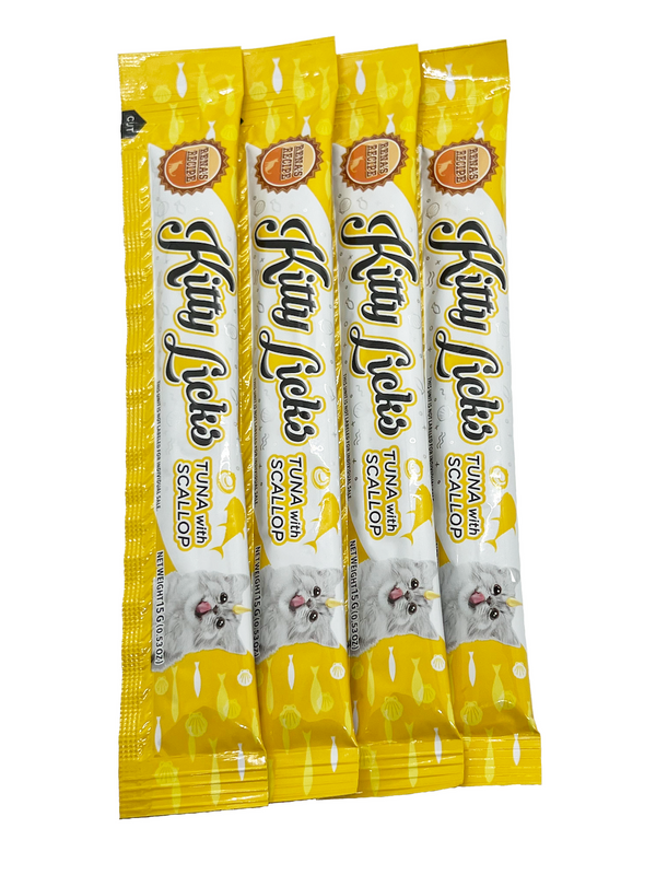 Rena's Recipe Kitty Licks ( 28 tubes/ variety flavors)