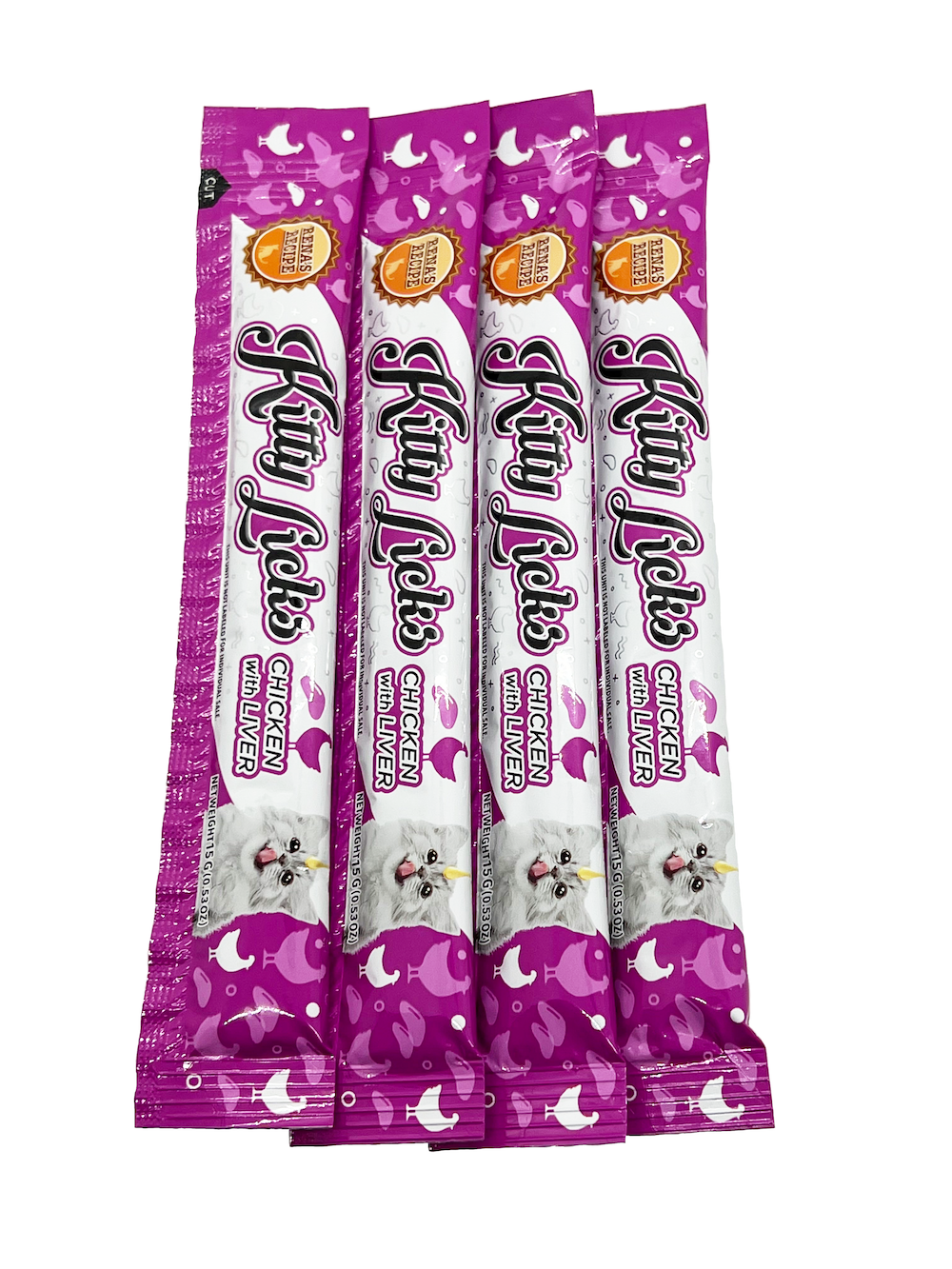 Rena's Recipe Kitty Licks ( 28 tubes/ variety flavors)