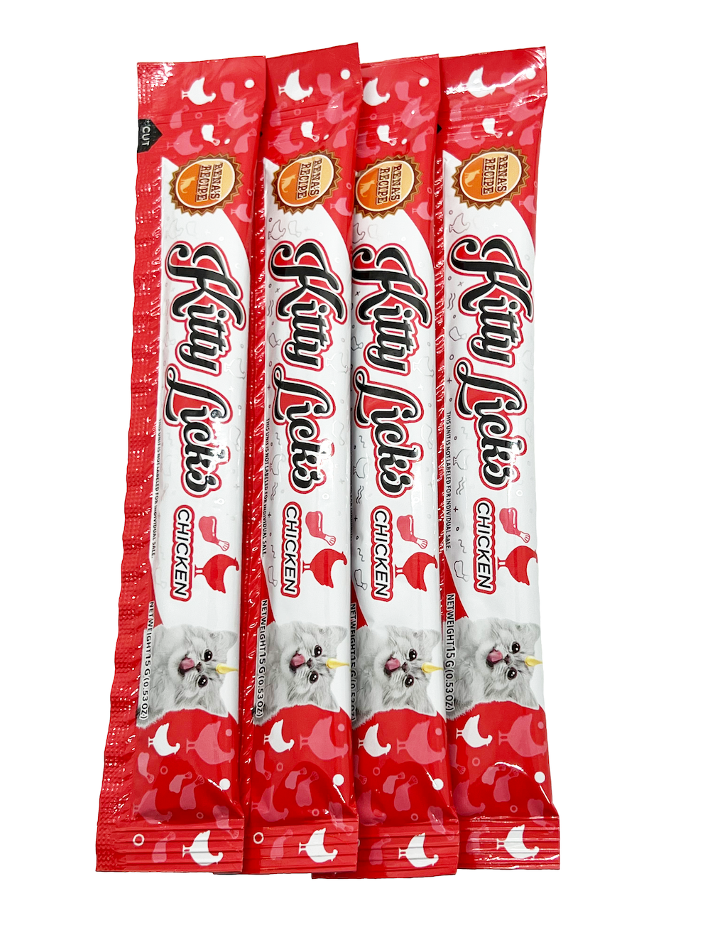 Rena's Recipe Kitty Licks ( 28 tubes/ variety flavors)